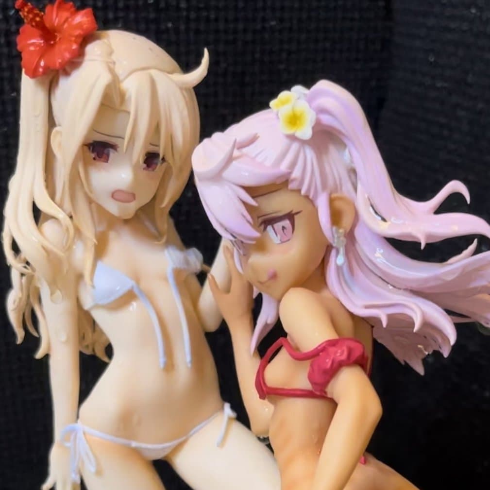 Pissing on Figure 2024/06/08 Illya & Chloe