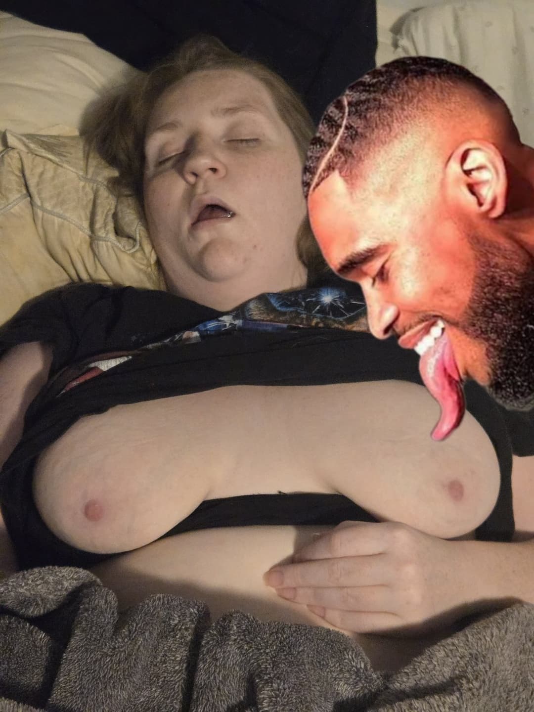 Wife niki loves black nigger thug cock in her pink Irish ginger pussy