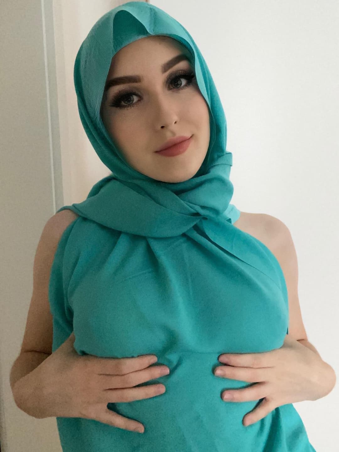 Arab Muslim Teen In Hijab Nude