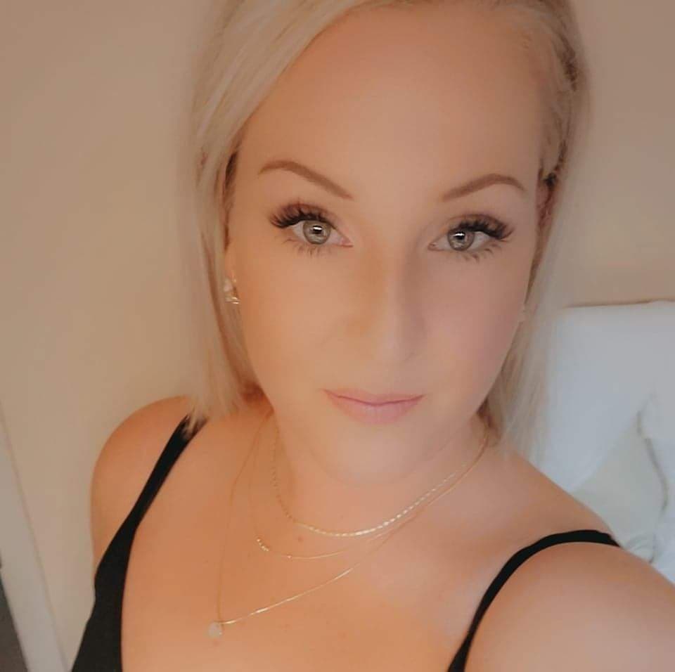 Blonde shared wife. Swingers.