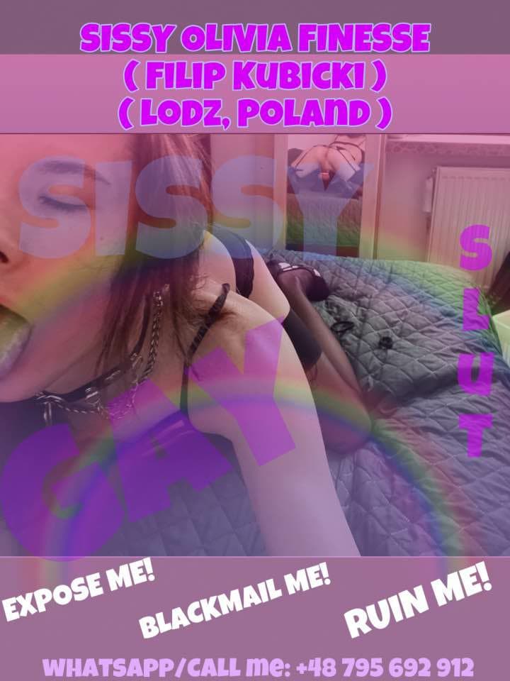 Click to view full size Sissy Olivia Finesse , 23 - change her life - spread her pics on internet! kik: BetaOliviaFinesse_