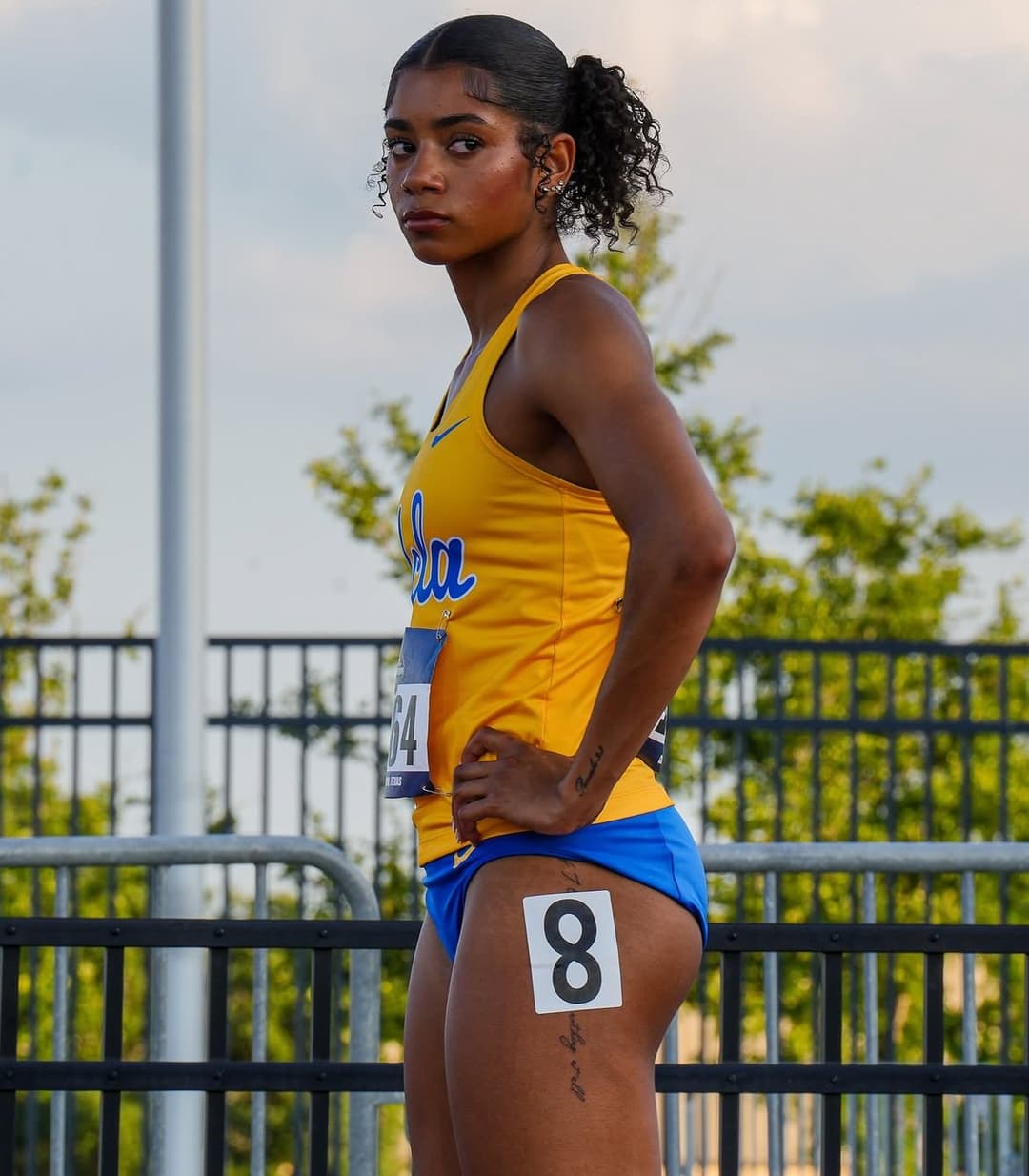 College Ebony Athlete Kayla(Bikini)(Uniform)