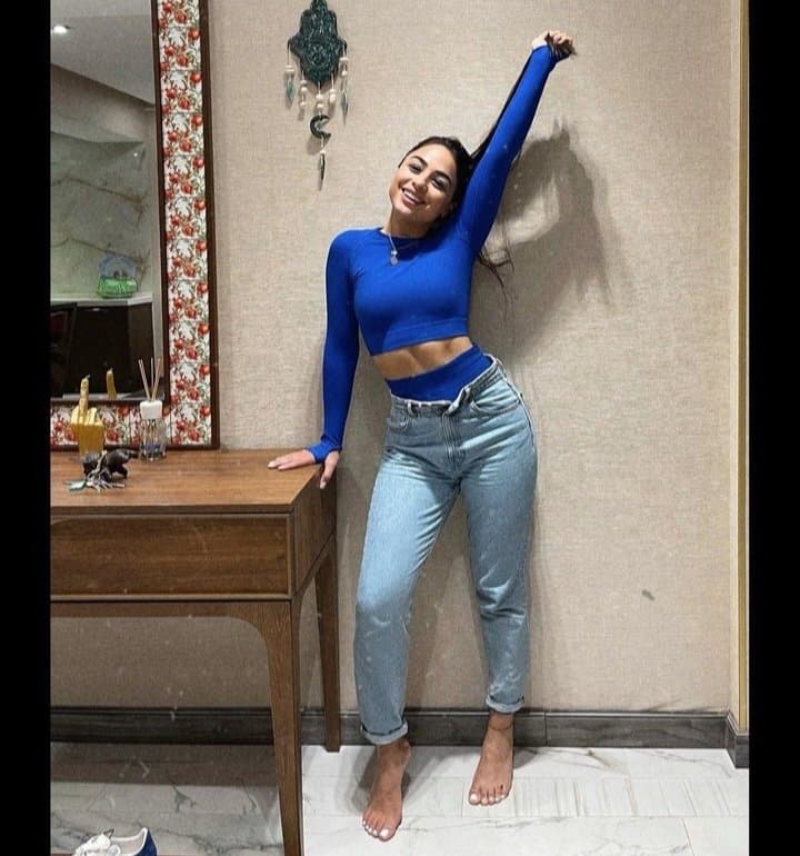 Sexy glamour feet pedicure woman