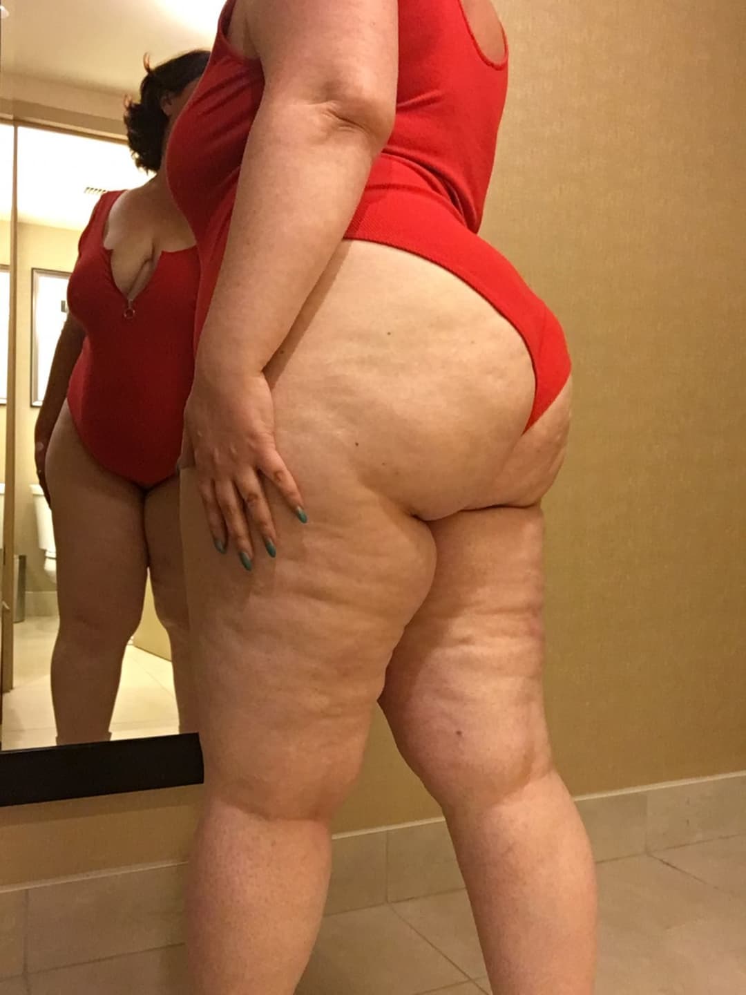 The perfect BBW (Huge booty N Huge Breasts with a big belly)