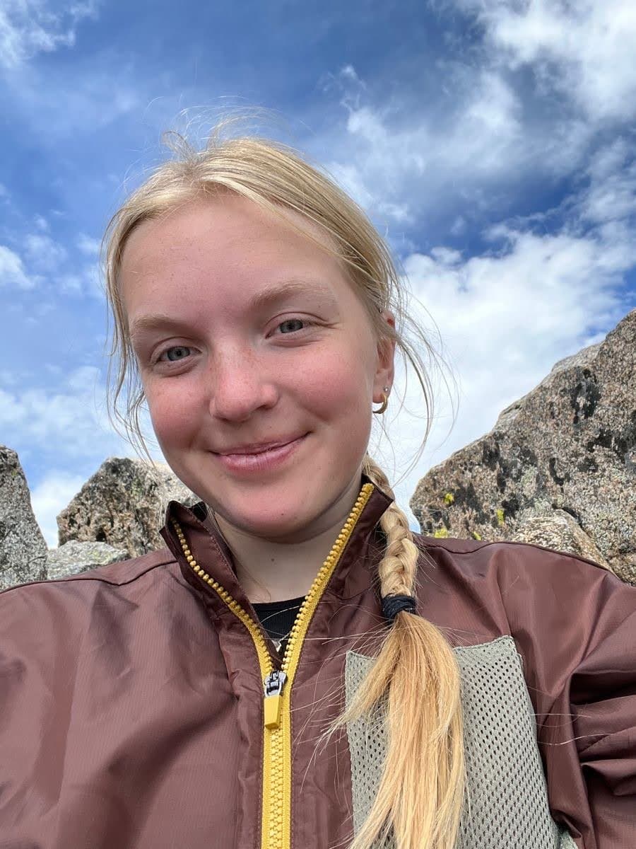 Sexy pale blonde Grace