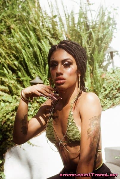 Tatted Trans Ebony With Big Ass And Big Tits [Femboy, Ladyboy, Shemale, Sissy, Trap]