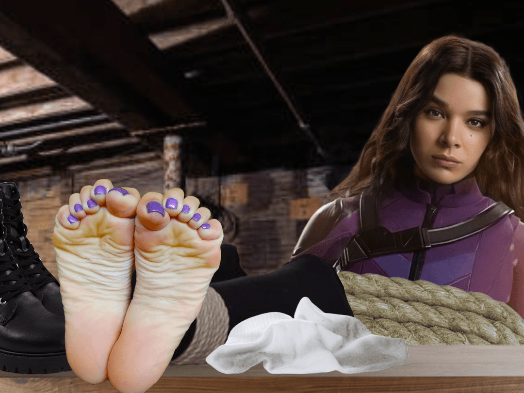 kate bishop feet