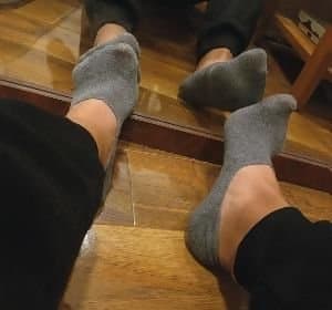 Do my followers enjoy the sock content or do they want more barefeet?