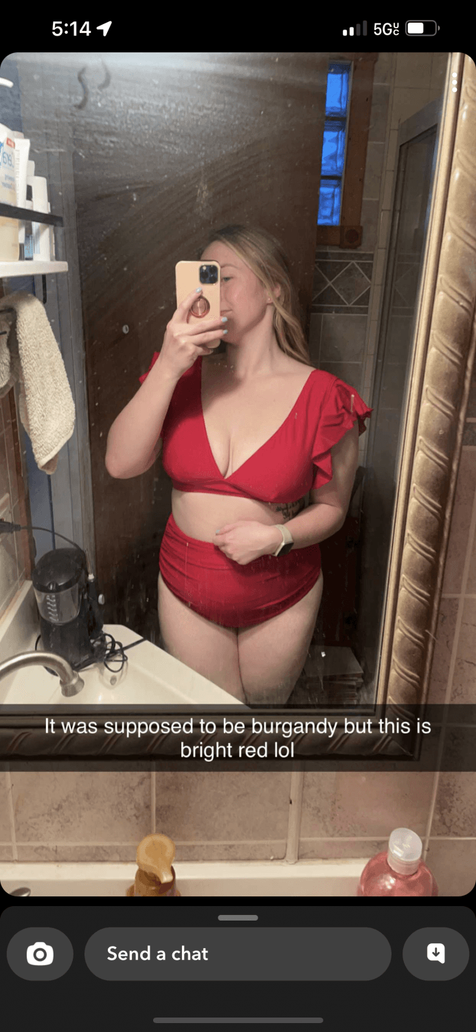 PAWG Brooke thick flight attendant with pierced nipples