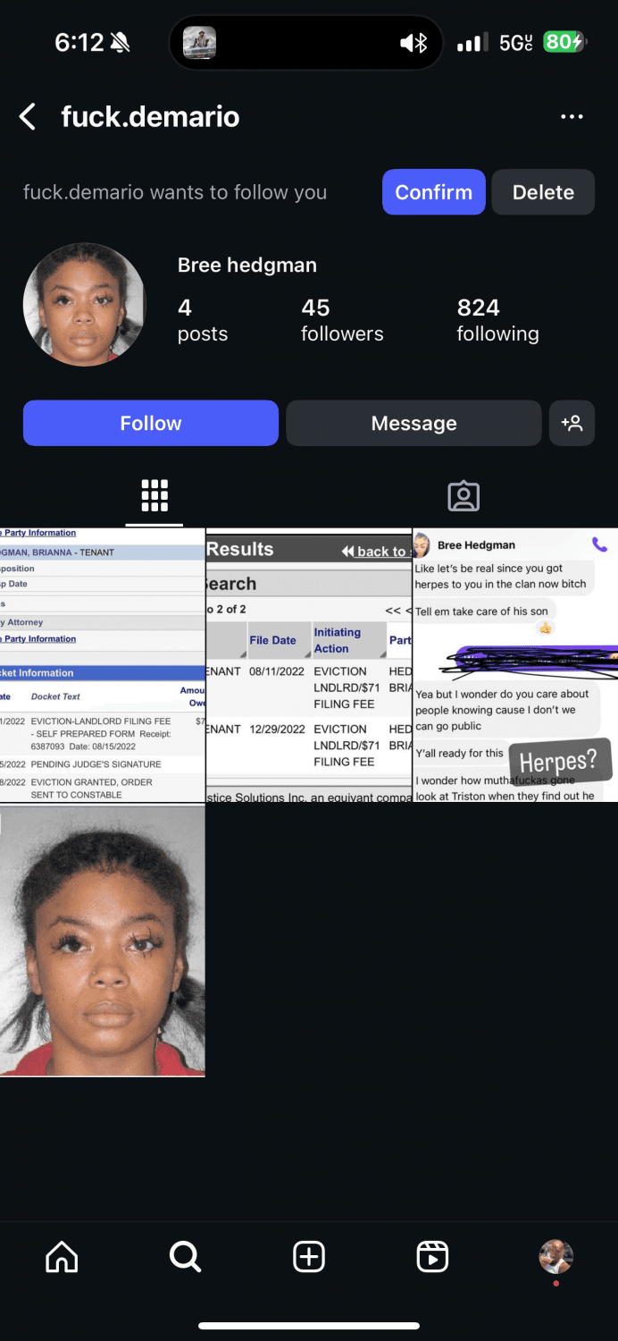 Click to view full size Hood Trophy Bino BM the one with Herpes #Brianna LA