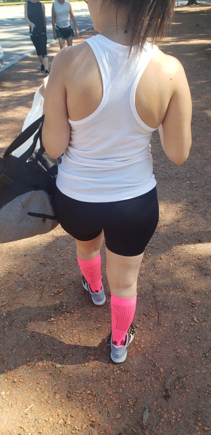 Empowered Doctor Carolina still ended up as an Public Cumdump fatass fleshligh