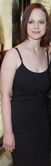 Actress Thora Birch. This natural beauty big titty bitch has milkers made to motorboat