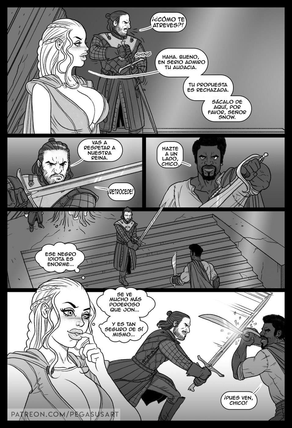 [comic] game of thrones blacked