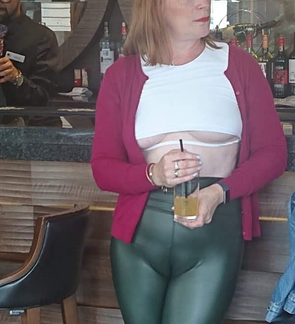 Redmilf71 Public underboob and cameltoe