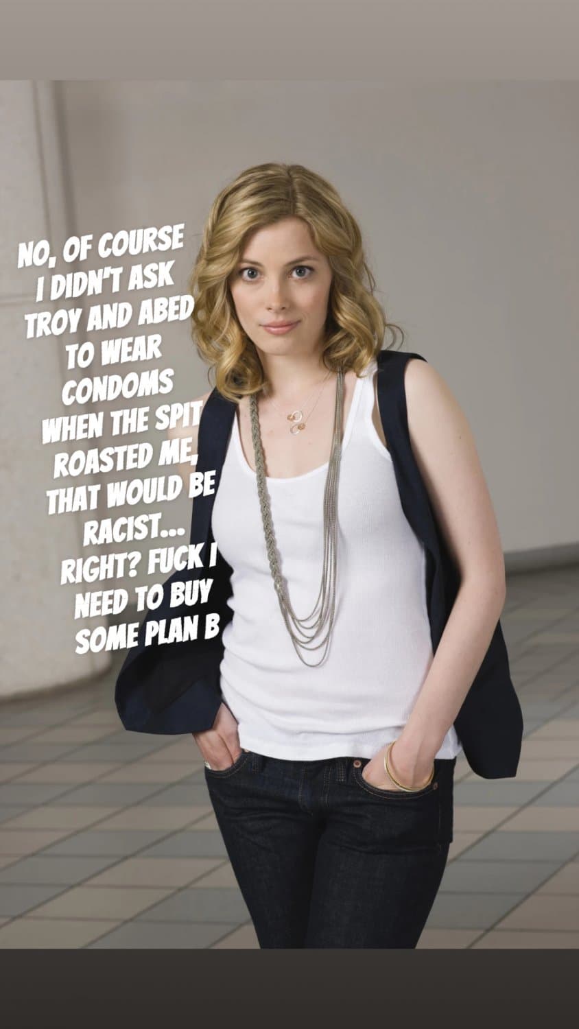 Gillian Jacobs Captions