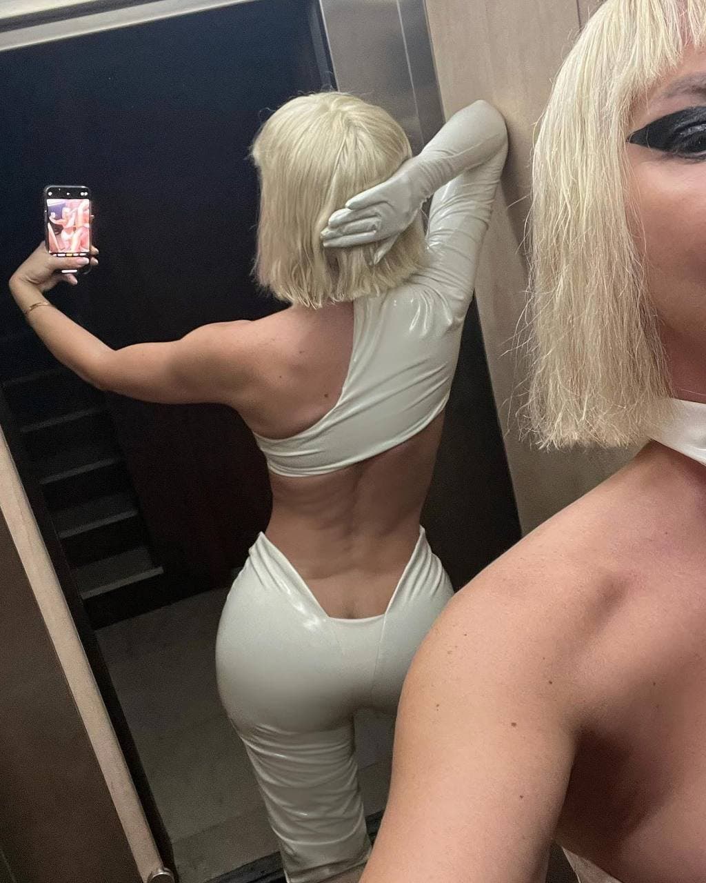 Famous Serbian singer Jelena