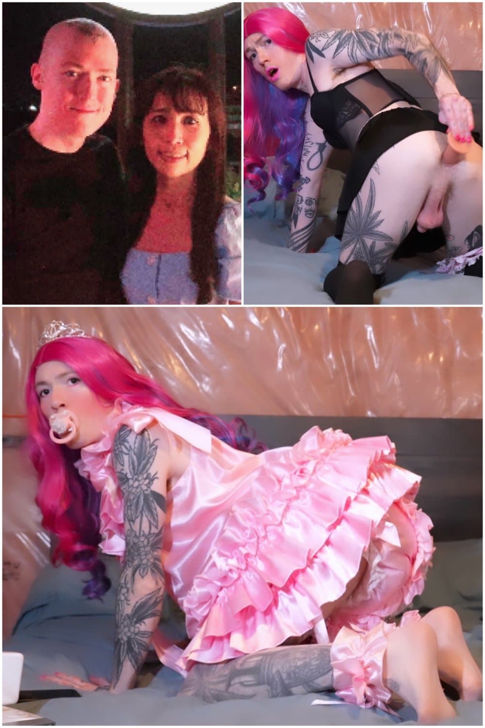 BM 36 year old bitch Derek forcd to be Baby Sissy Princess Fifi and leaked online