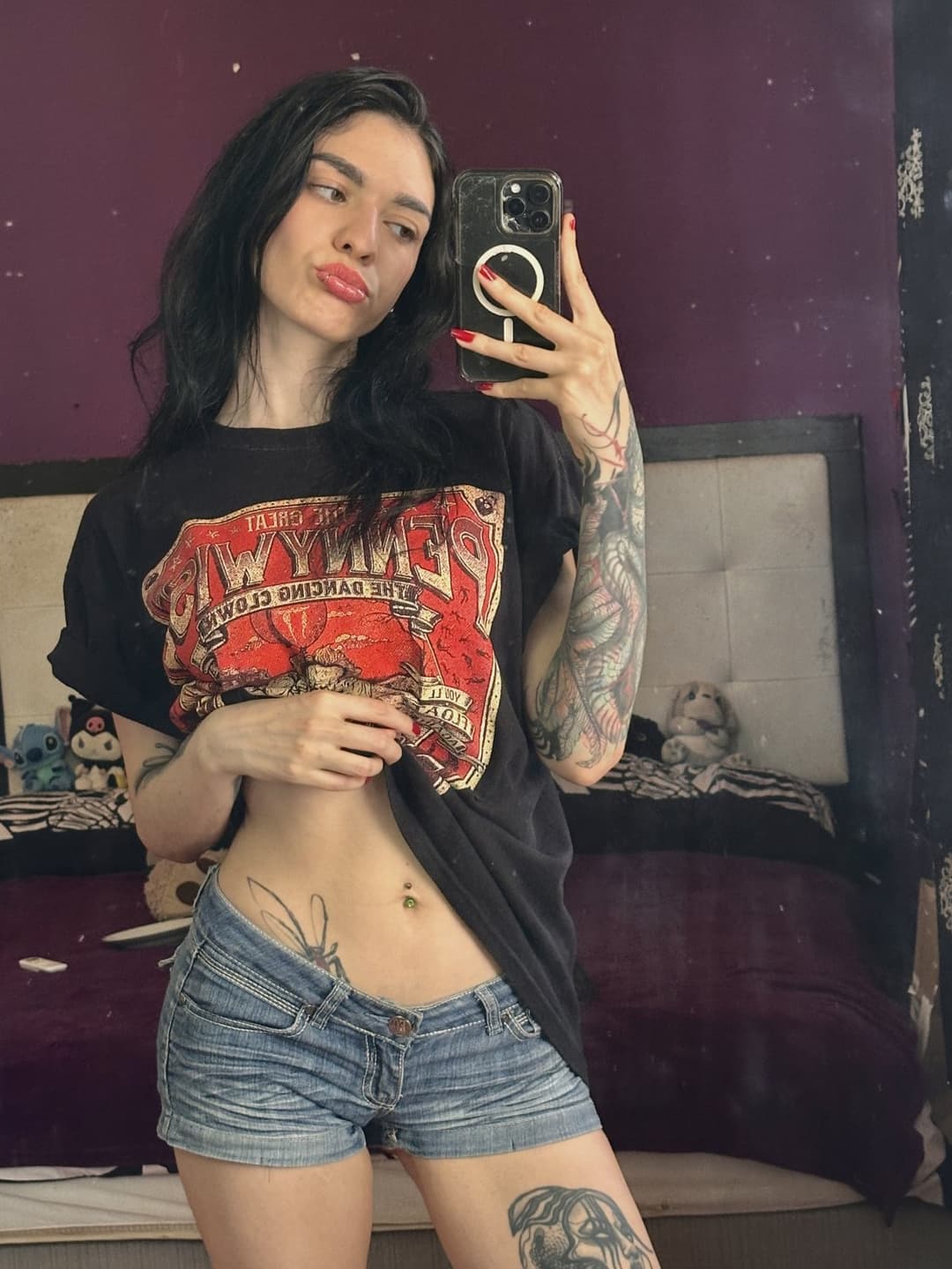 Art on my body, but the real masterpiece is how you’ll make me moan