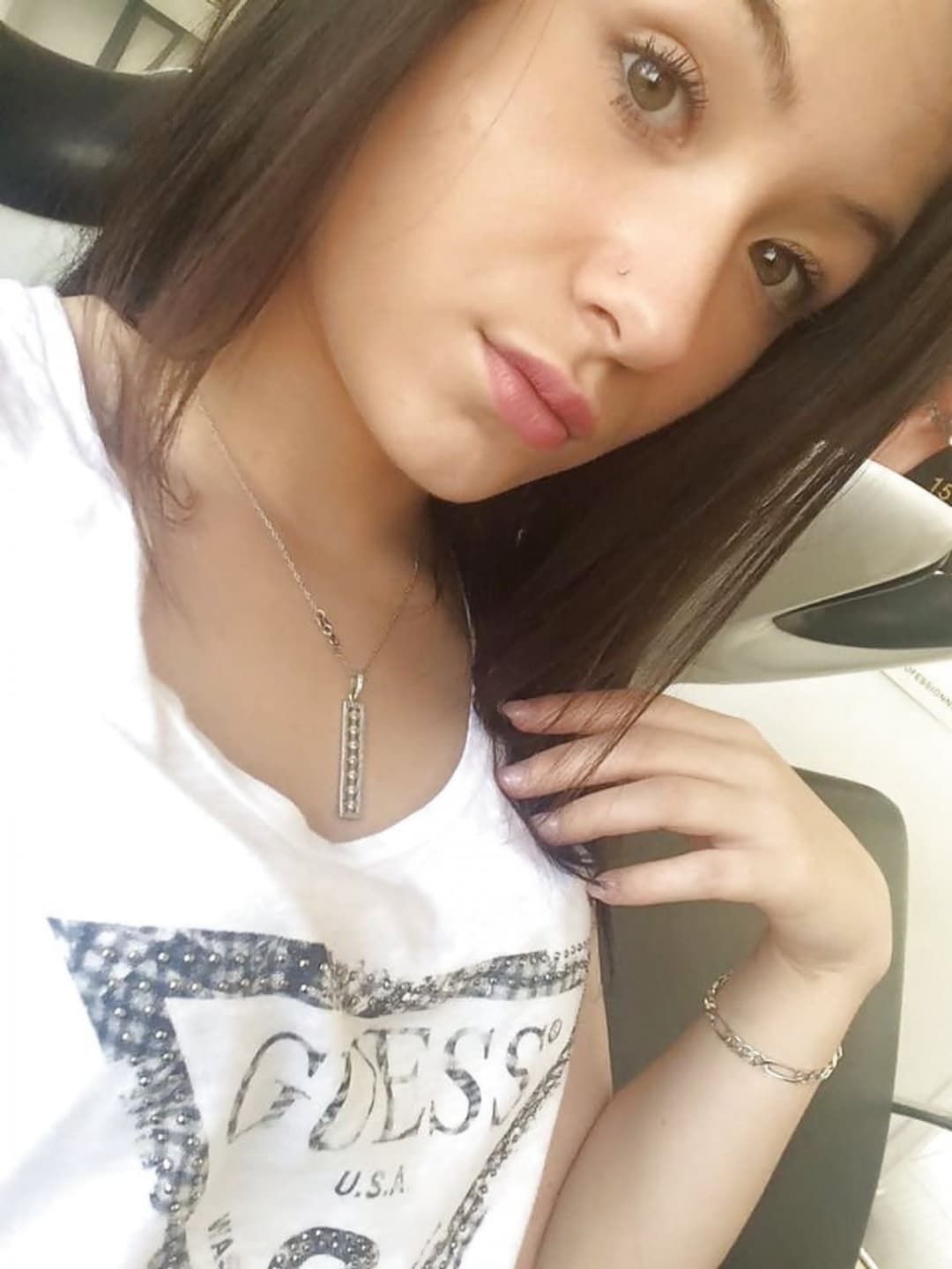 His french gf Megane has such a fuckable cumface