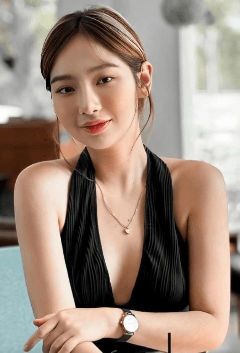 Pretty Thai babe with gorgeous pussy riding dick