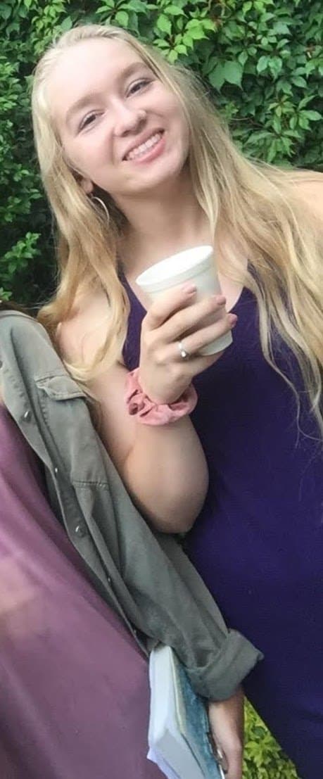 IRL pale blonde Lydia is an innocent dream