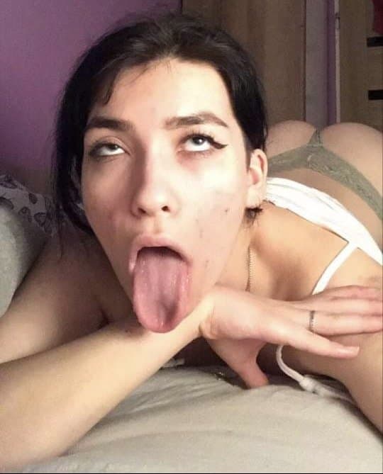 18yo Alternative Tomboy Ahegao Teen