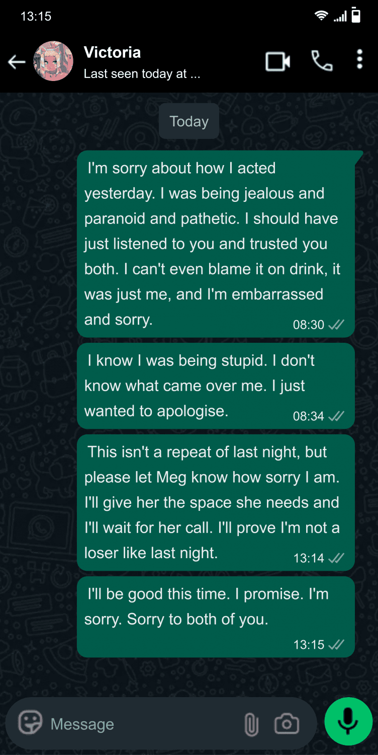 Click to view full size My girlfriend went to a Halloween frat party (2/3)