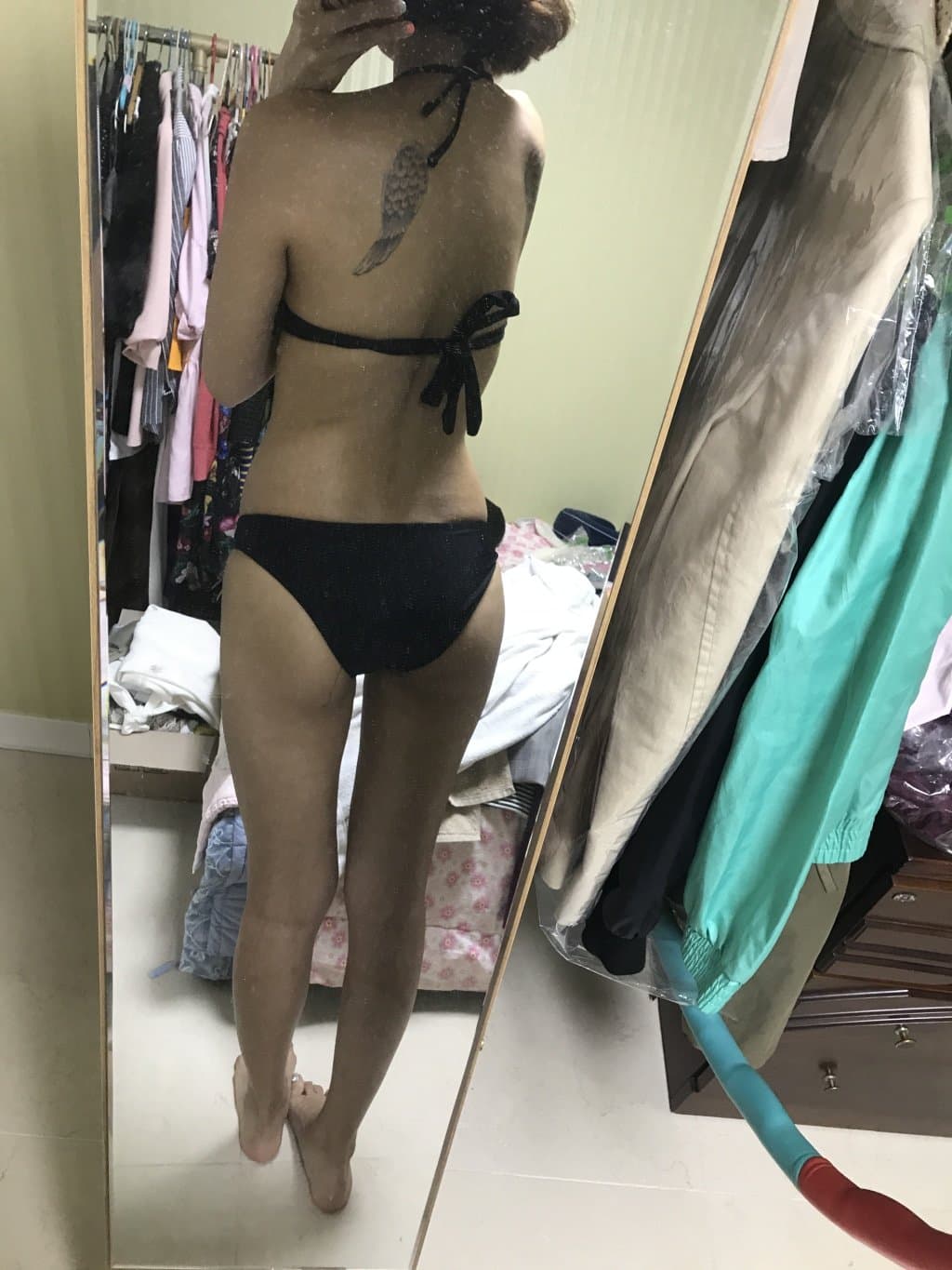 Asian amatuer bikini slut