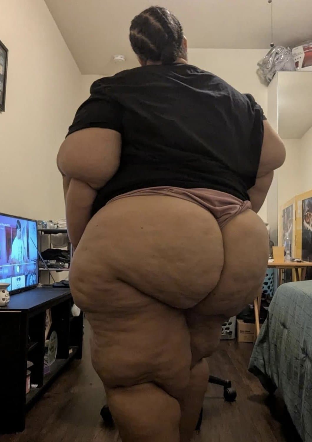 Fat ass booty Bbw goon meat