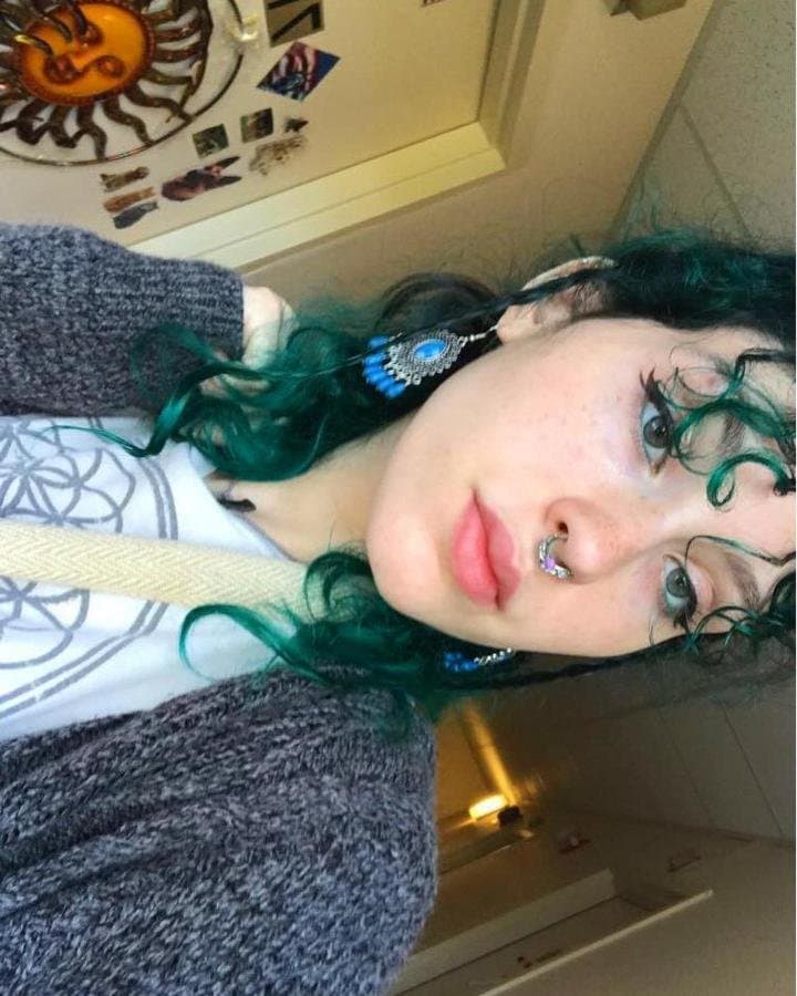 Dumb young teen slut Kiki loves taking BBC and choking cock big ass petite waist dick sucking lips