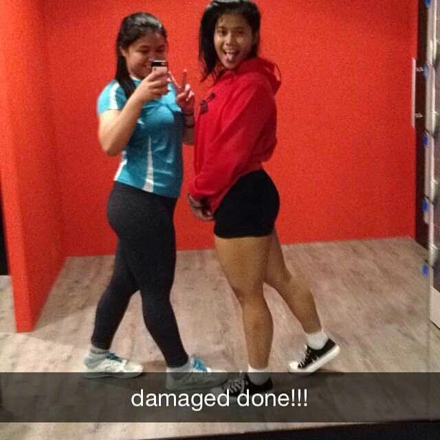 My favourite fitness girl with big thigh but I like her thigh more But she arrogance type