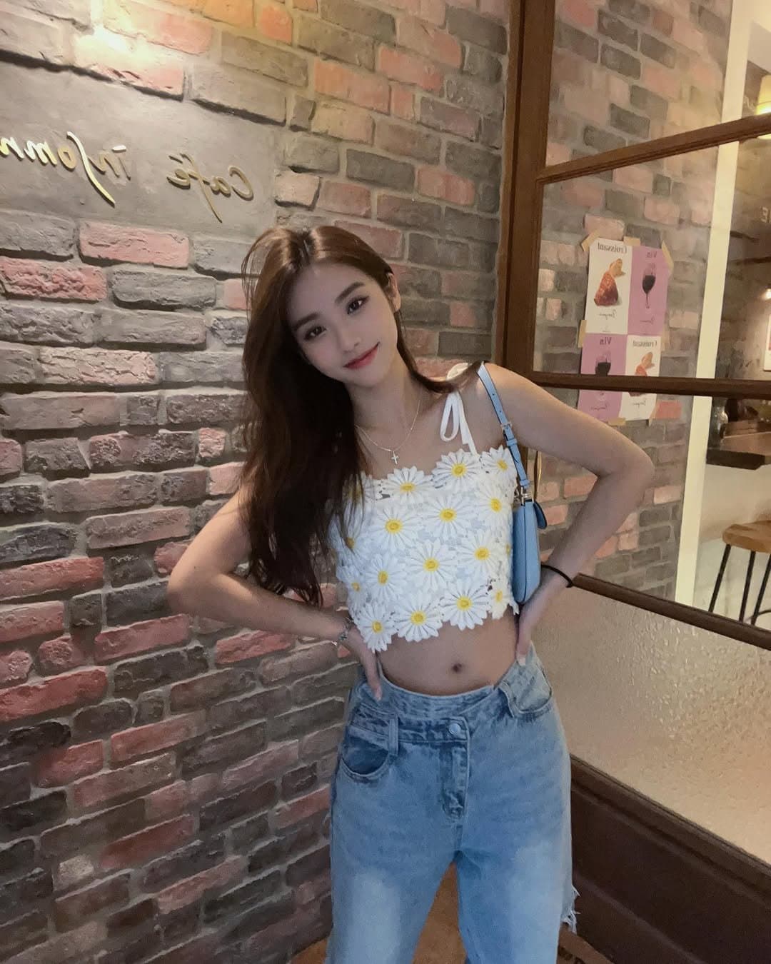 Beautiful sexy Asian woman and her AI nude