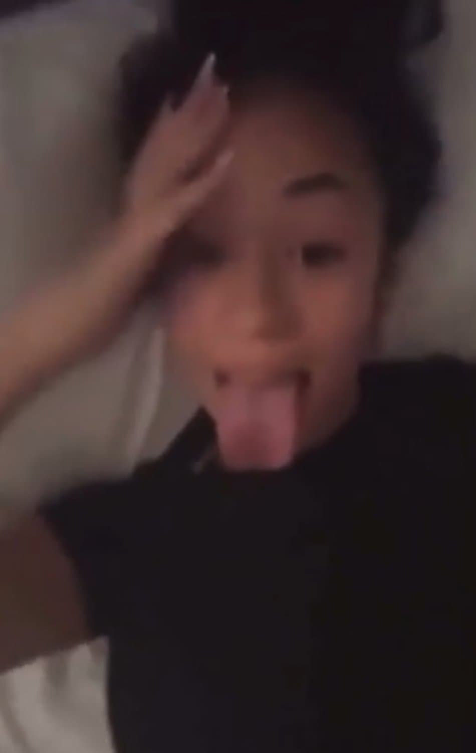 Basketball player Jaden Newman