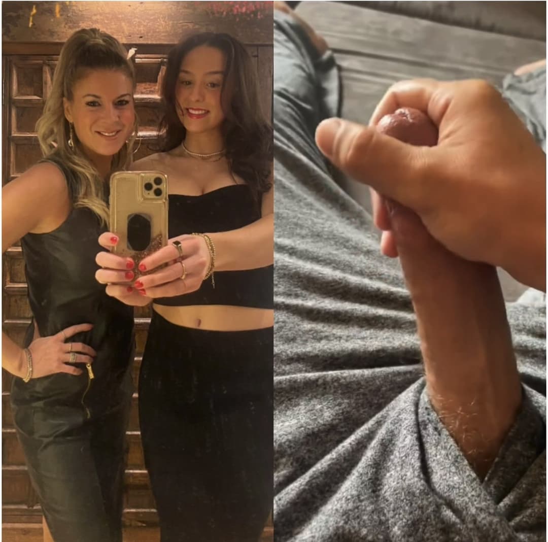 Babecock mother daughter edging session