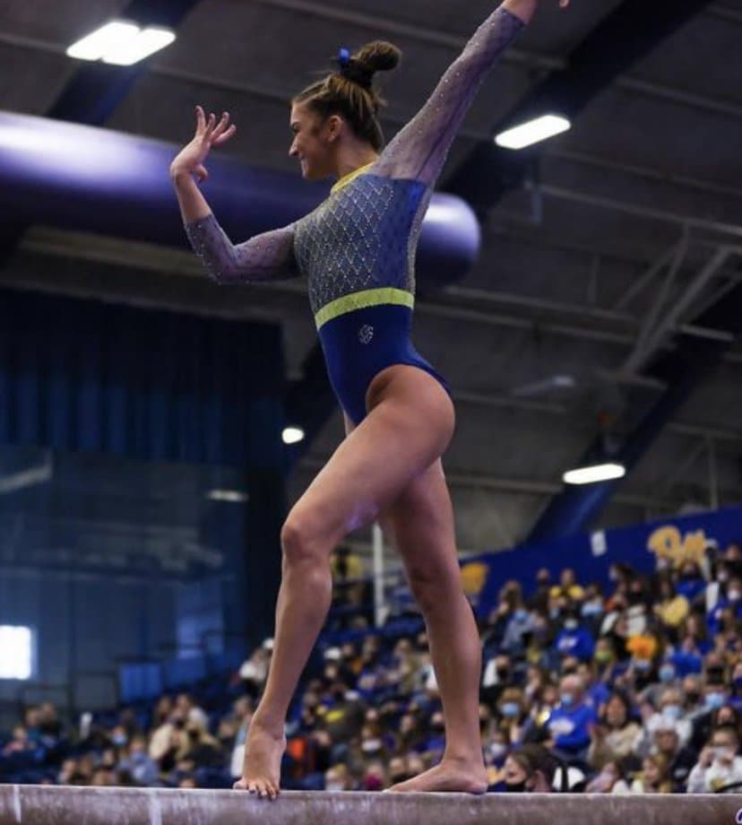 Kailey Gillings Pitt gymnast