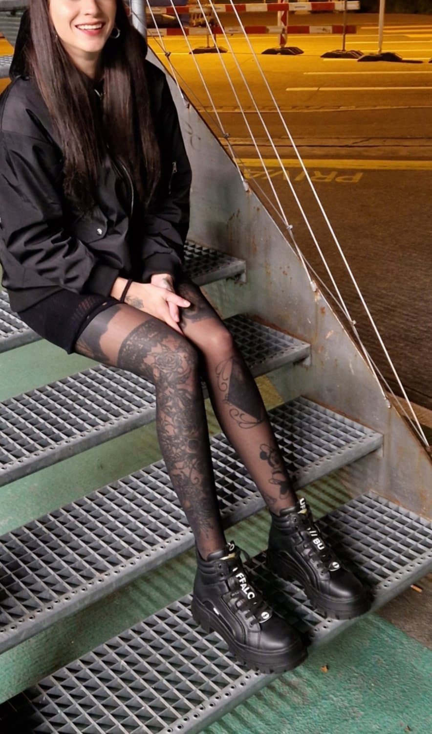 Sarah 33 is a hot goth slut. Pawg getting fucked by a big cock. Anal plug DP. Kik bbc