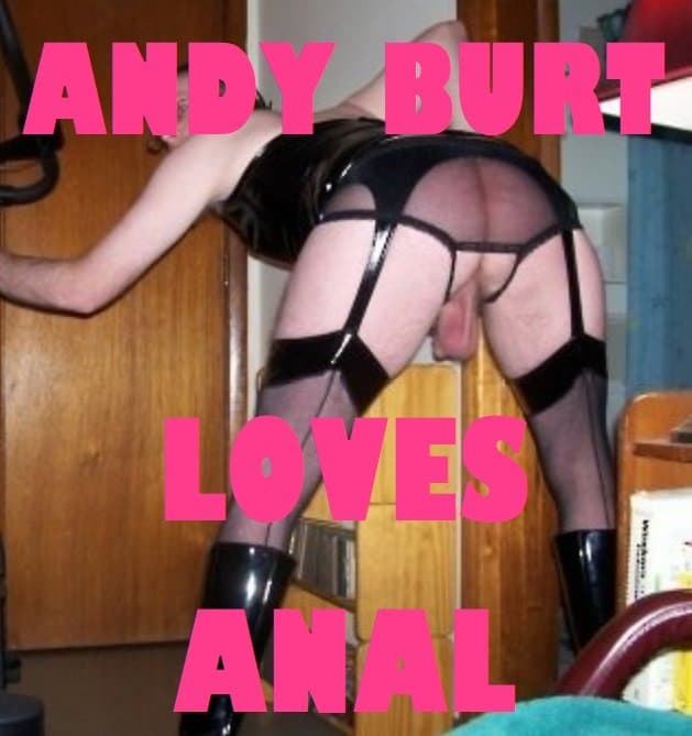Andy Burt in Crotchless Panties