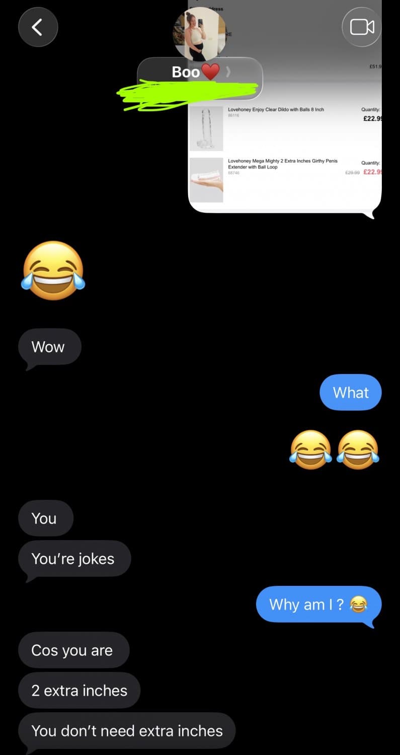 Wife reaction to 10.5 inch cock sleep t ele for vid LJ6808