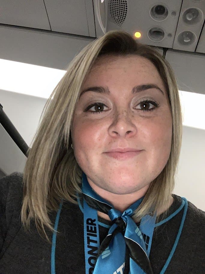 #38 Kelsey: Another Bimbo Frontier Flight Attendant