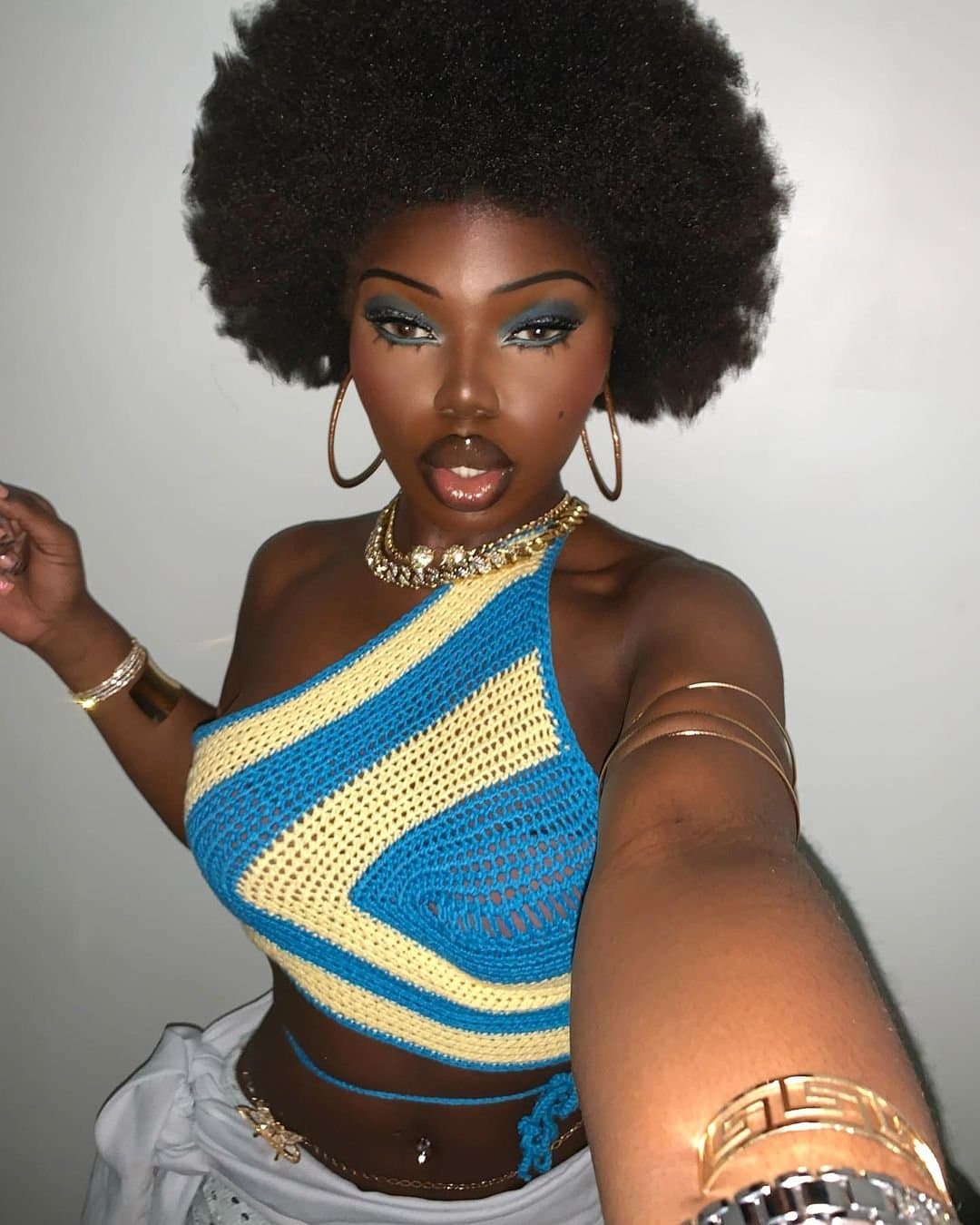 Dark Skinned Bimbo Barbie