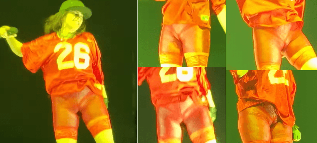 BiIIie EiIish giant cameltoe / bucetão 2