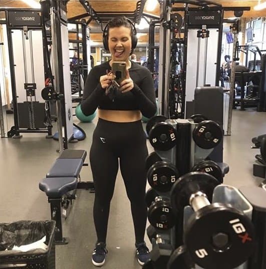 Best Friends mom working out