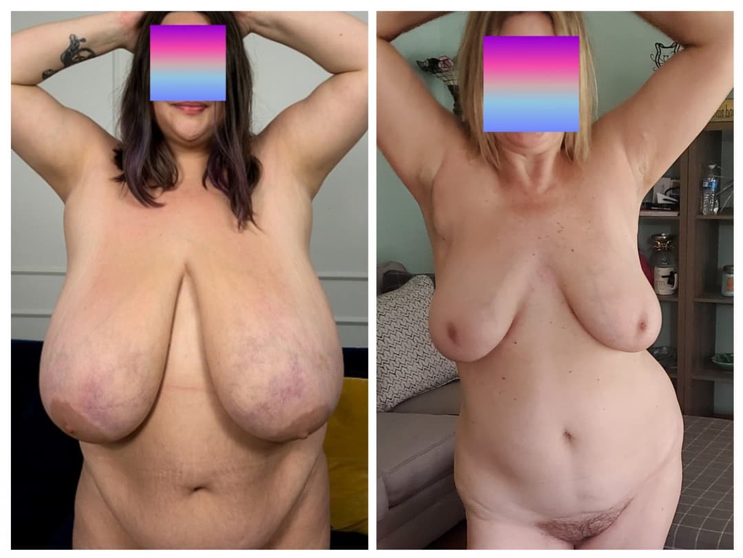 Click to view full size COLLAGE#7 side by side with some of the BIGGEST BOOBS on erome