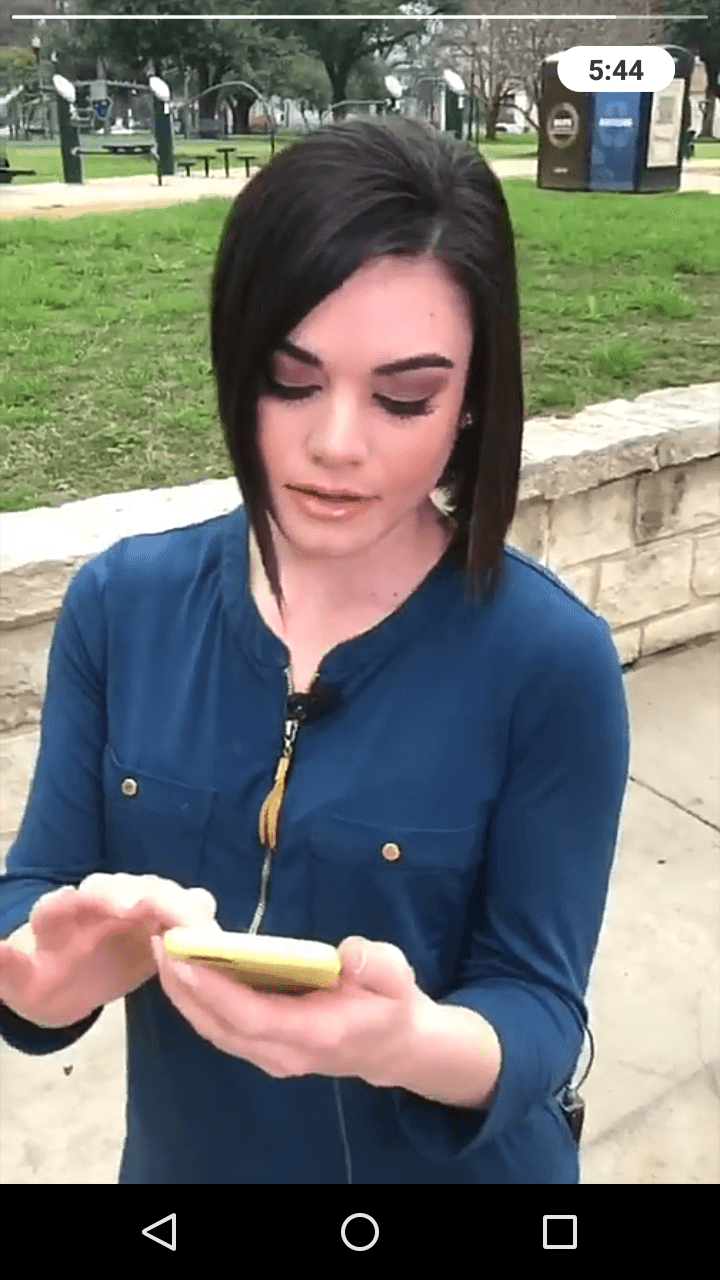 News anchor Camilla Rambaldi