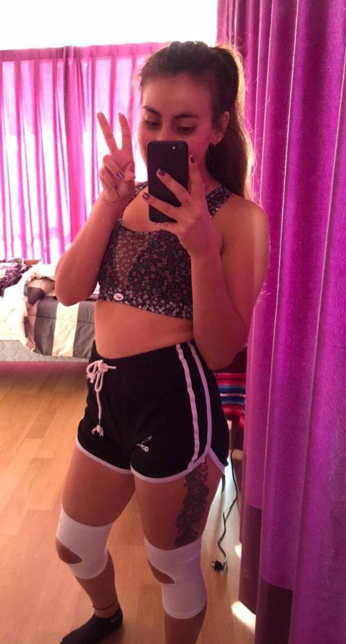 La putita Chilena de Santiago centro de Naiara Anais no se resistió a ser exhibida