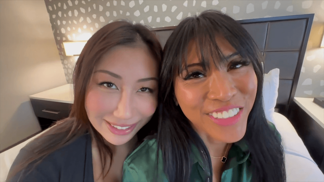 Sexy Asian Pornstar Threesome