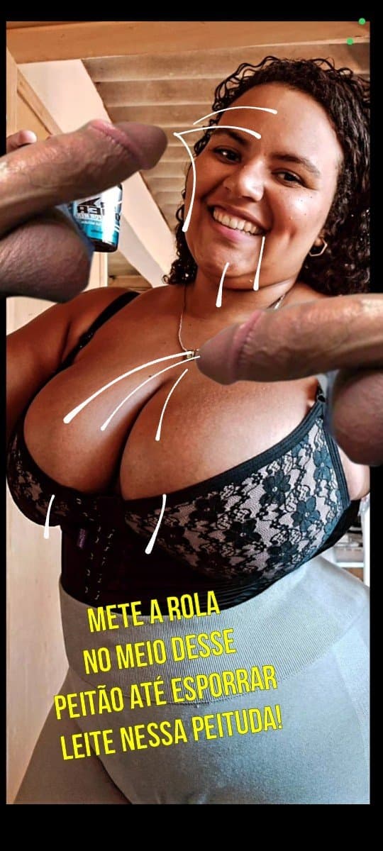 Feia PEITUDA merece muita PUNHETA aquelas Raimunda que chupa ROLA no off e toma leite de pica