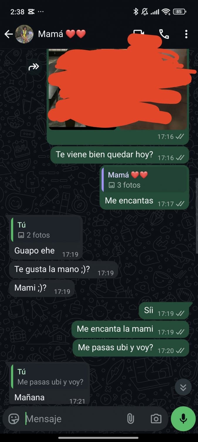 Chats con mi madre (real)