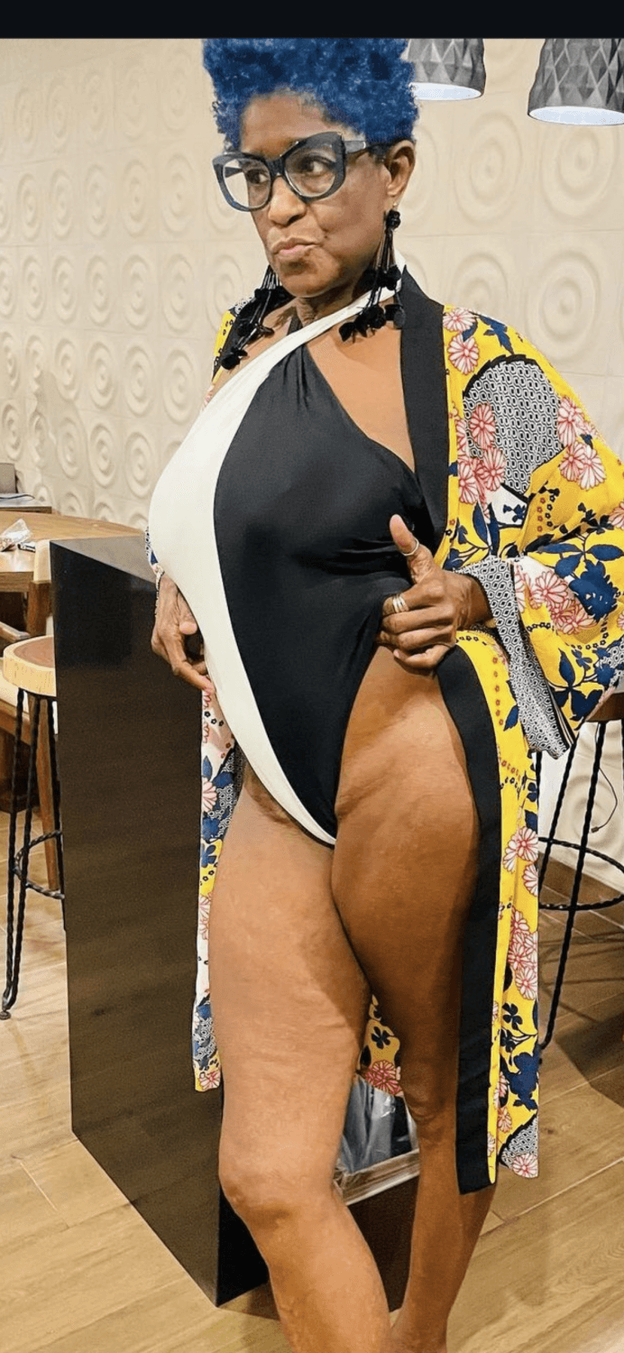 Black grandma makes bwc and bbc rock hard with her huge tits