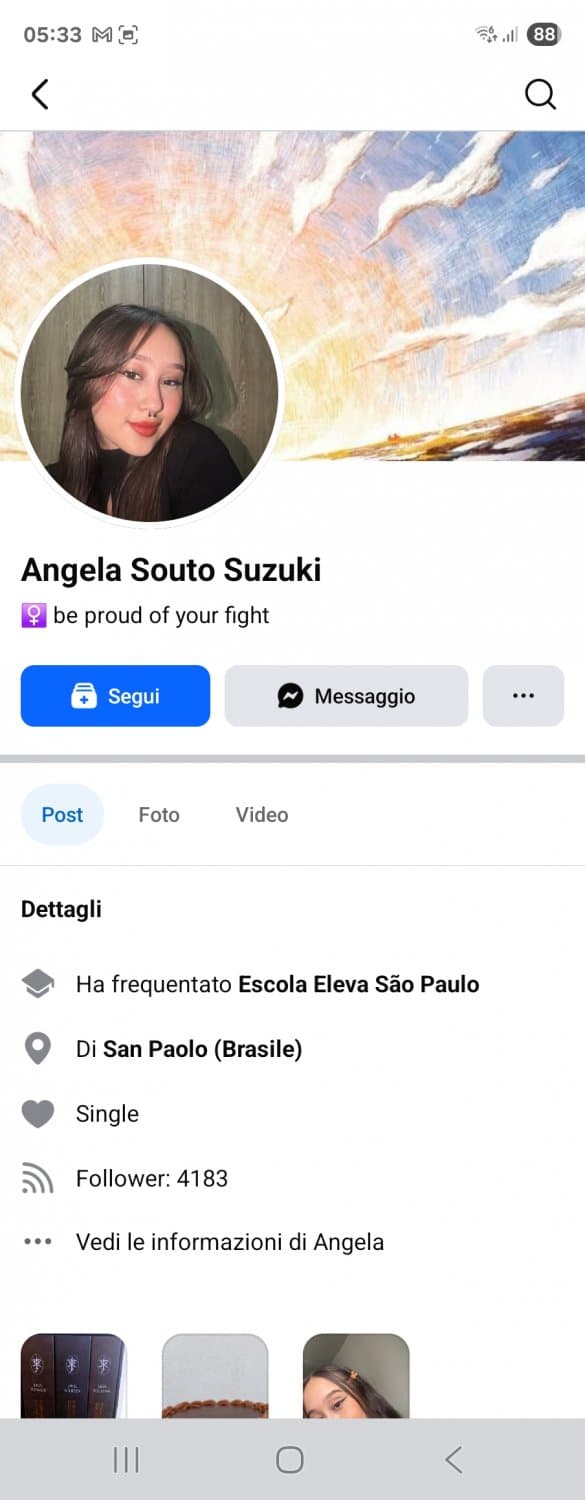 Angela Souto Suzuki on Facebook